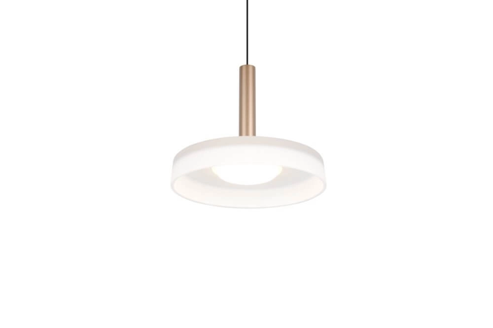 Led pendant light Celeste Ø 22cm - white glass Trio 4017807627381