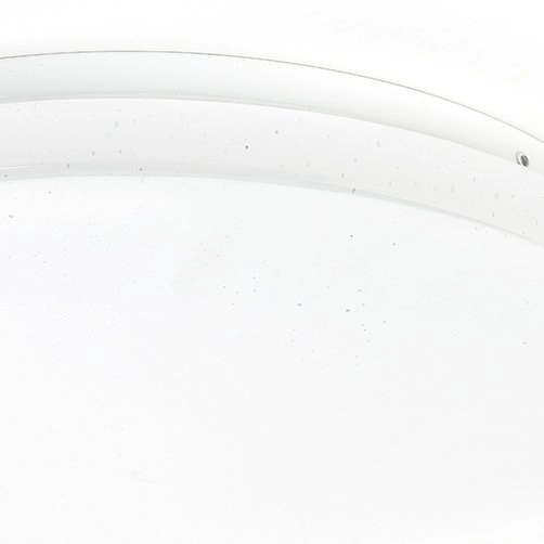 White ceiling lamp Farica Starry 29.5cm with star effect Brilliant 4004353373534