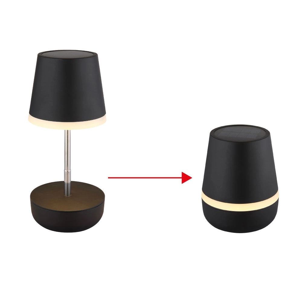 Solar table lamp Felina Black Globo 9007371513505