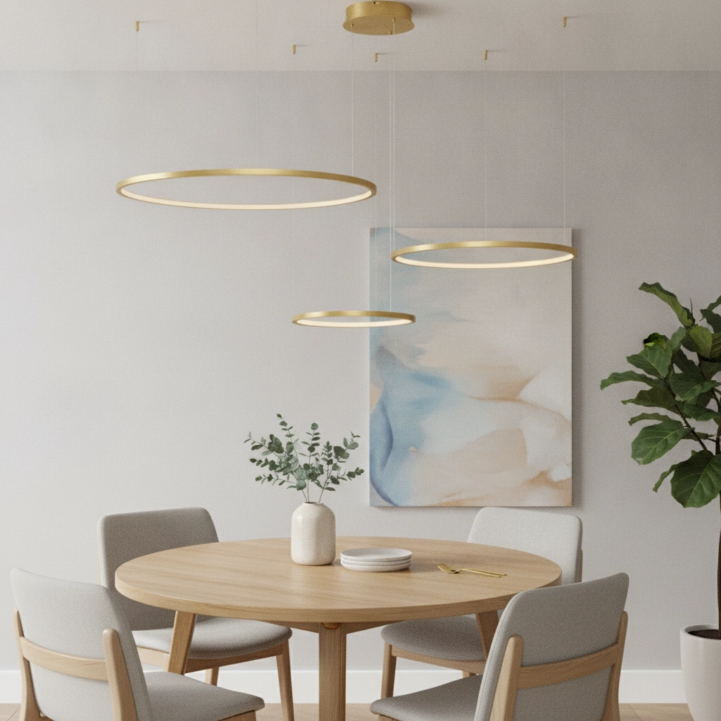 Design pendant lamp Purple gold