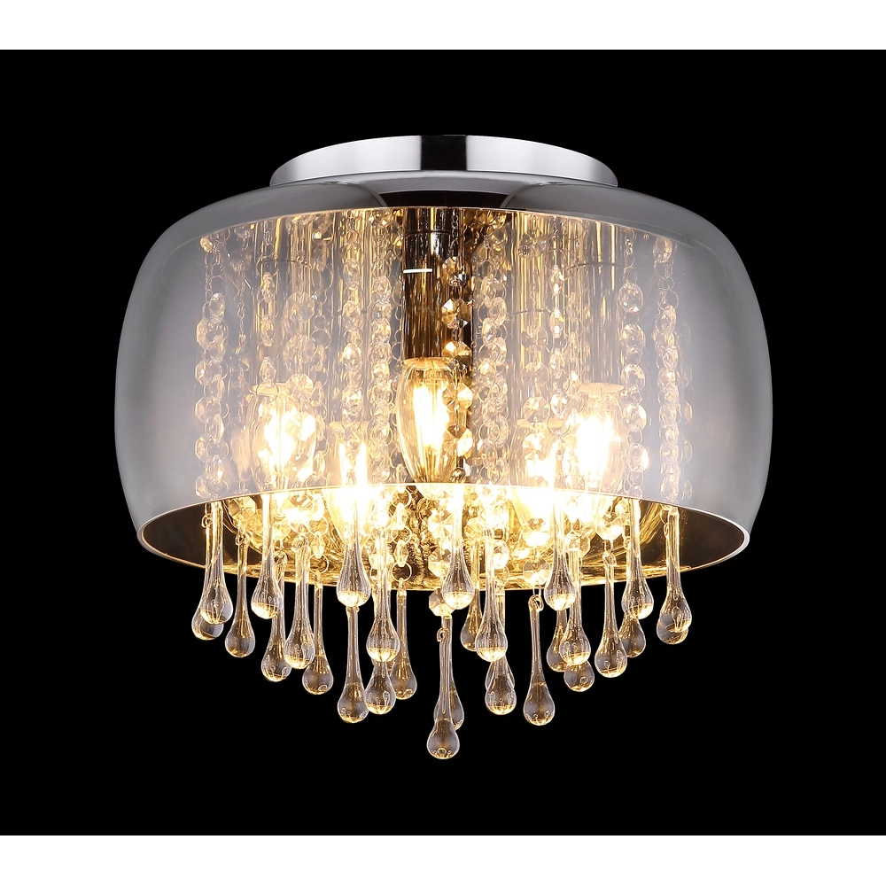 Ceiling lamp Kalla Ø 35cm chrome Globo 9007371388707