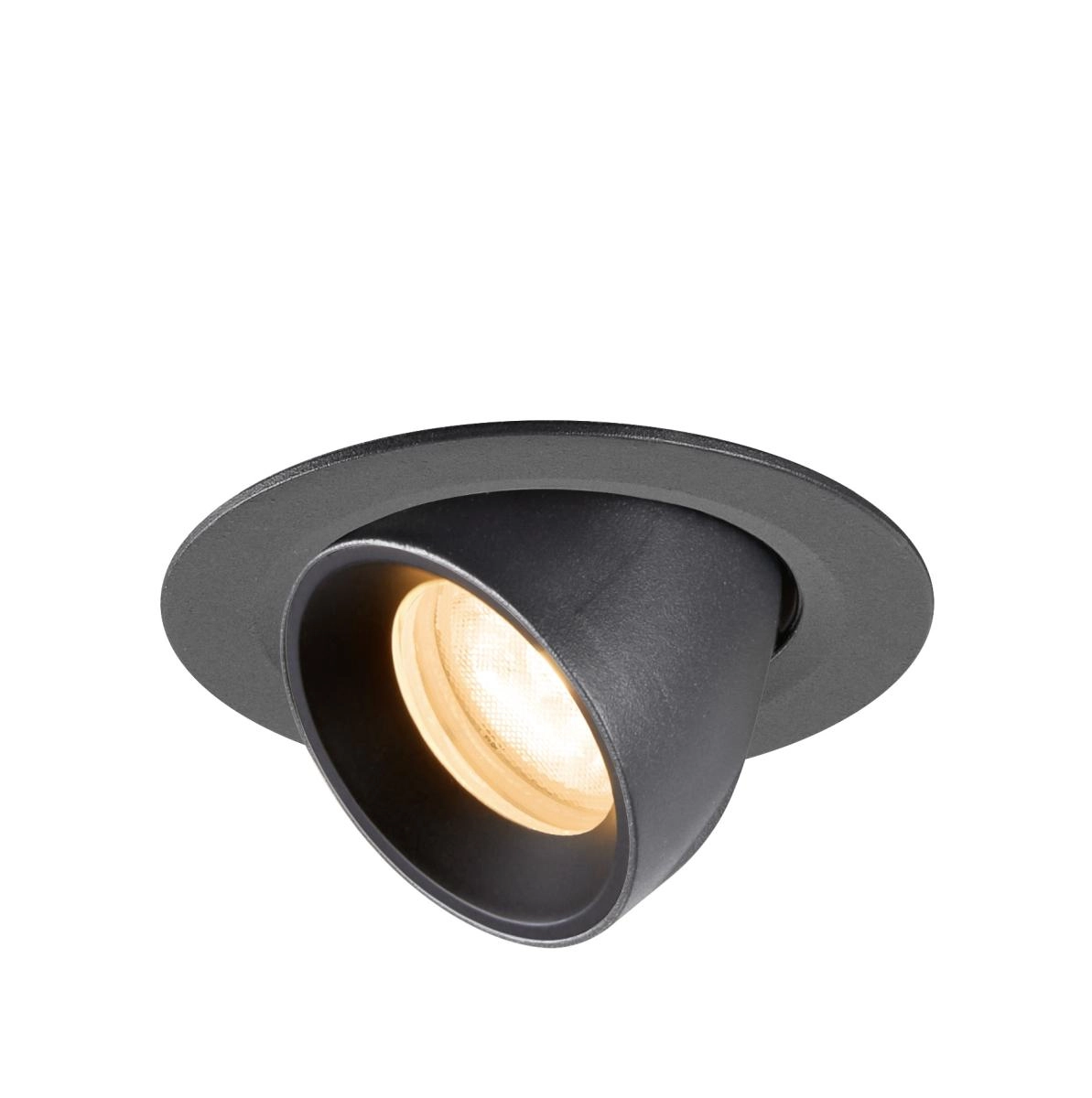 Recessed spotlight Numinos Gimble XS black 2700K - 55deg