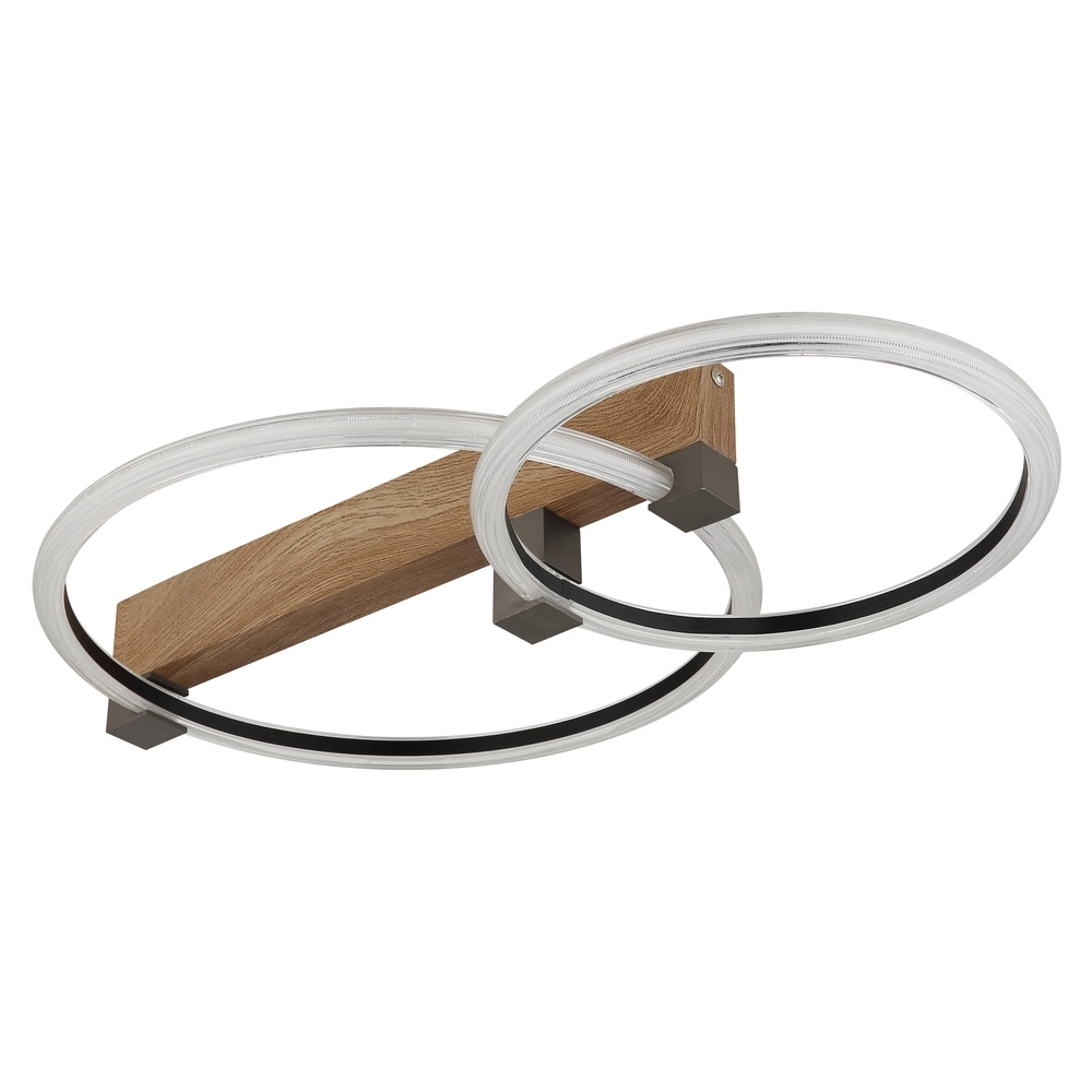Ceiling lamp Fletcher Design wood Globo 9007371583294