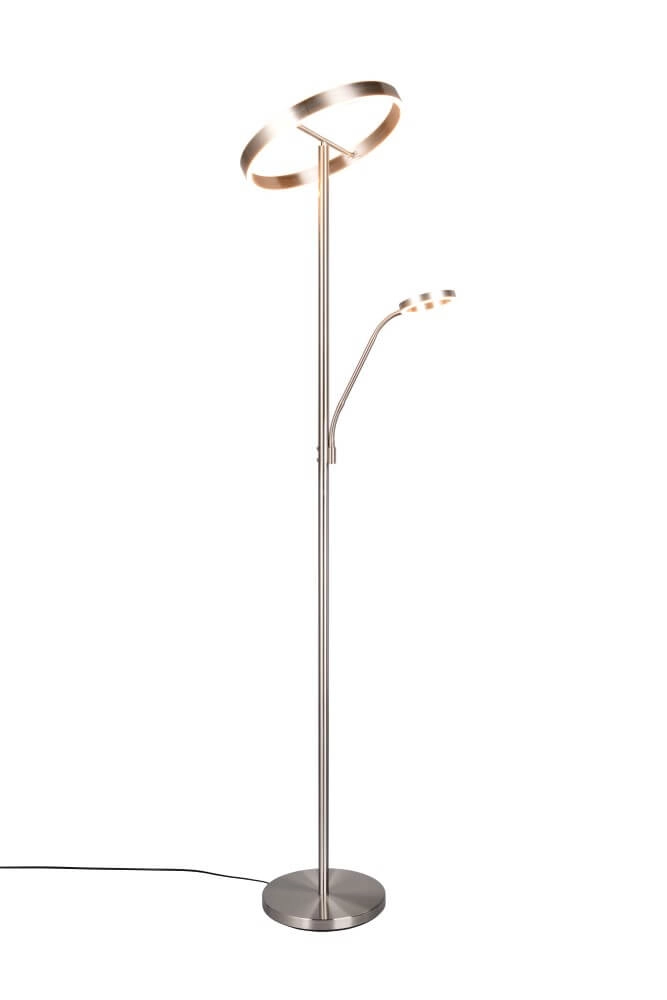 Design reading lamp Willis Stainless Steel - 180cm