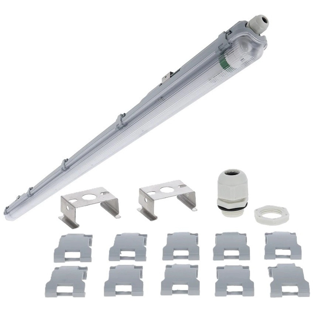 SWD fixture for LED Tube 1 x 120cm - IP65 without fluorescent Lyora 8720999812799