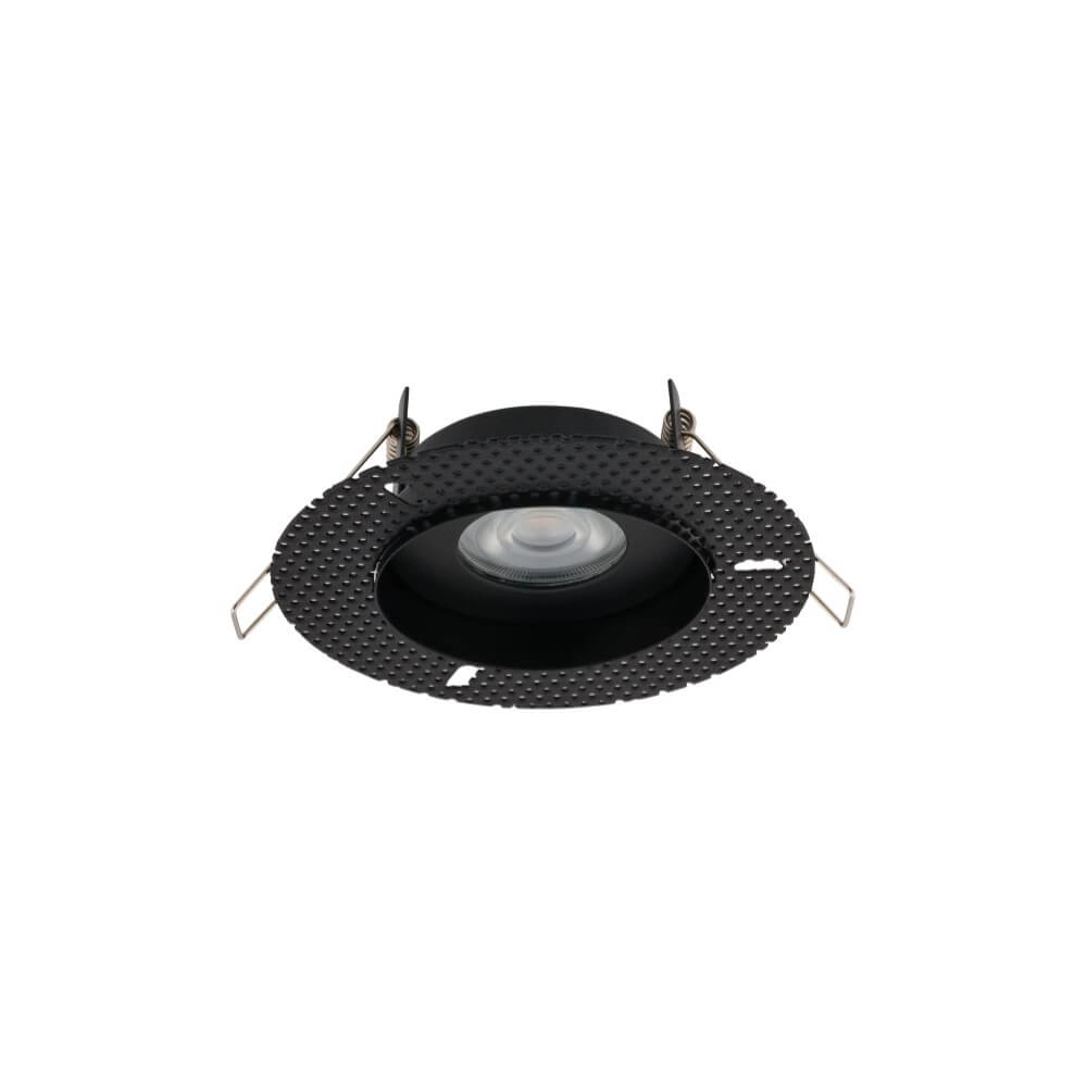 Trimless recessed spotlight Echo black IP54