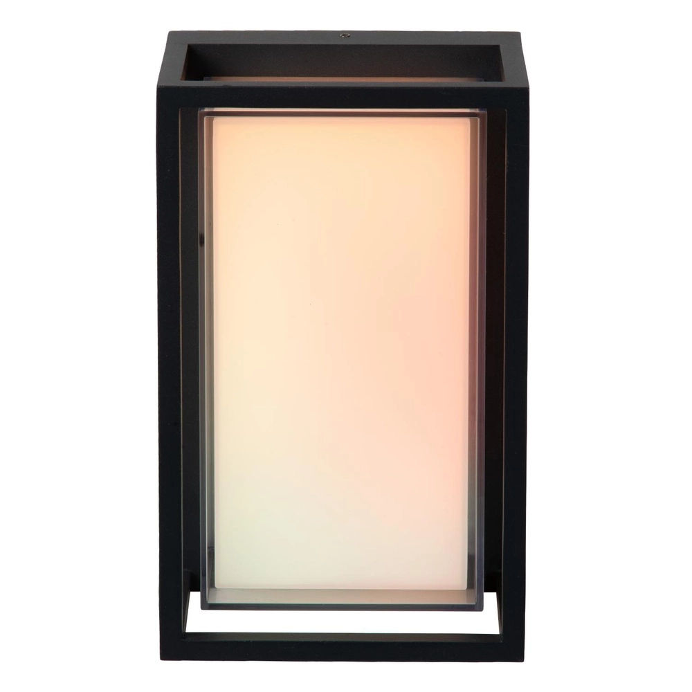 Black wall lamp Quadra Design Lucide 5411212690302