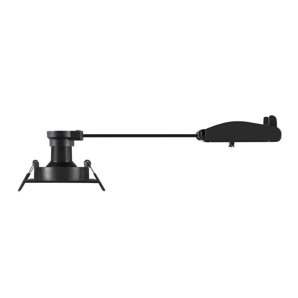 Recessed spotlight New Tria 68 square - black - GU10 SLV 4024163276177