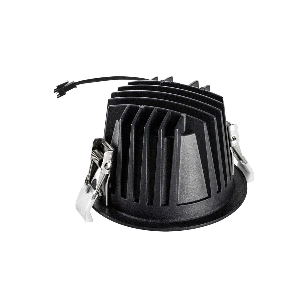 Recessed spotlight Numinos L black/white 3000K - 55deg SLV 4024163309738