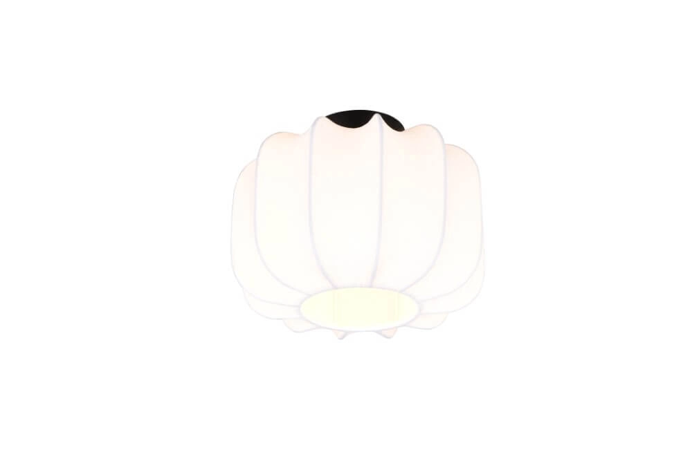 White design ceiling lamp Madleine Ø 25cm