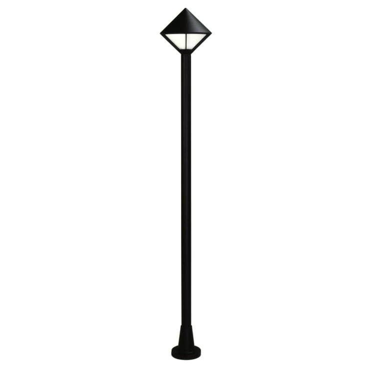 Floor lamp outdoor black Triangle 180cm