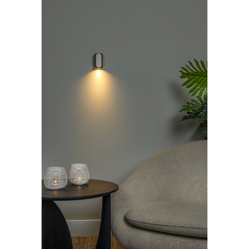 Champagne wall spot Braga down - 1x GU10 Premium by Lucide 5411212234360