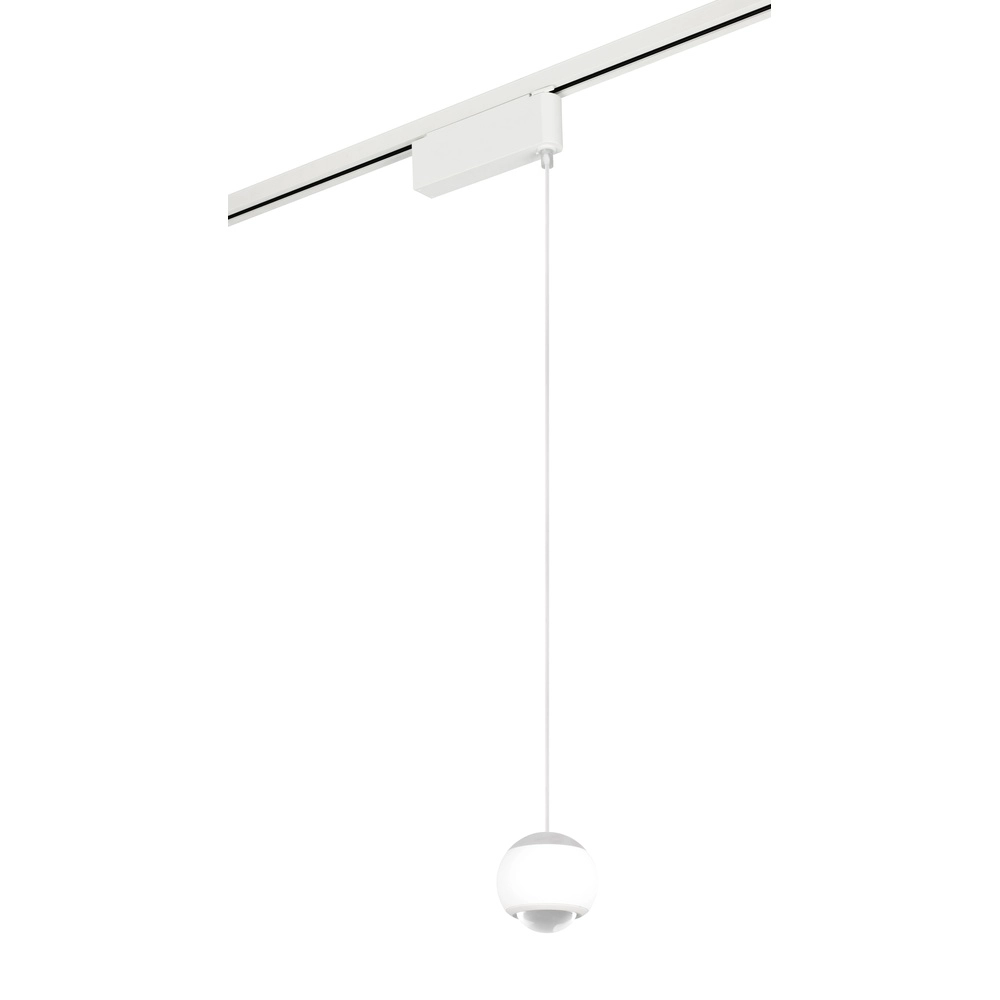 Pendant light for rail Hamlet White 2-phase Trio 4017807662962