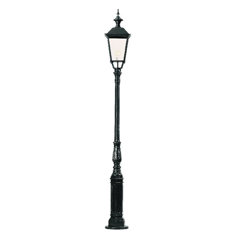 Nostalgic garden lamp Dresden black