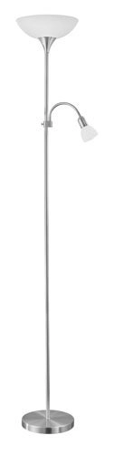 Standing lamp Up 2 176cm nickel matt