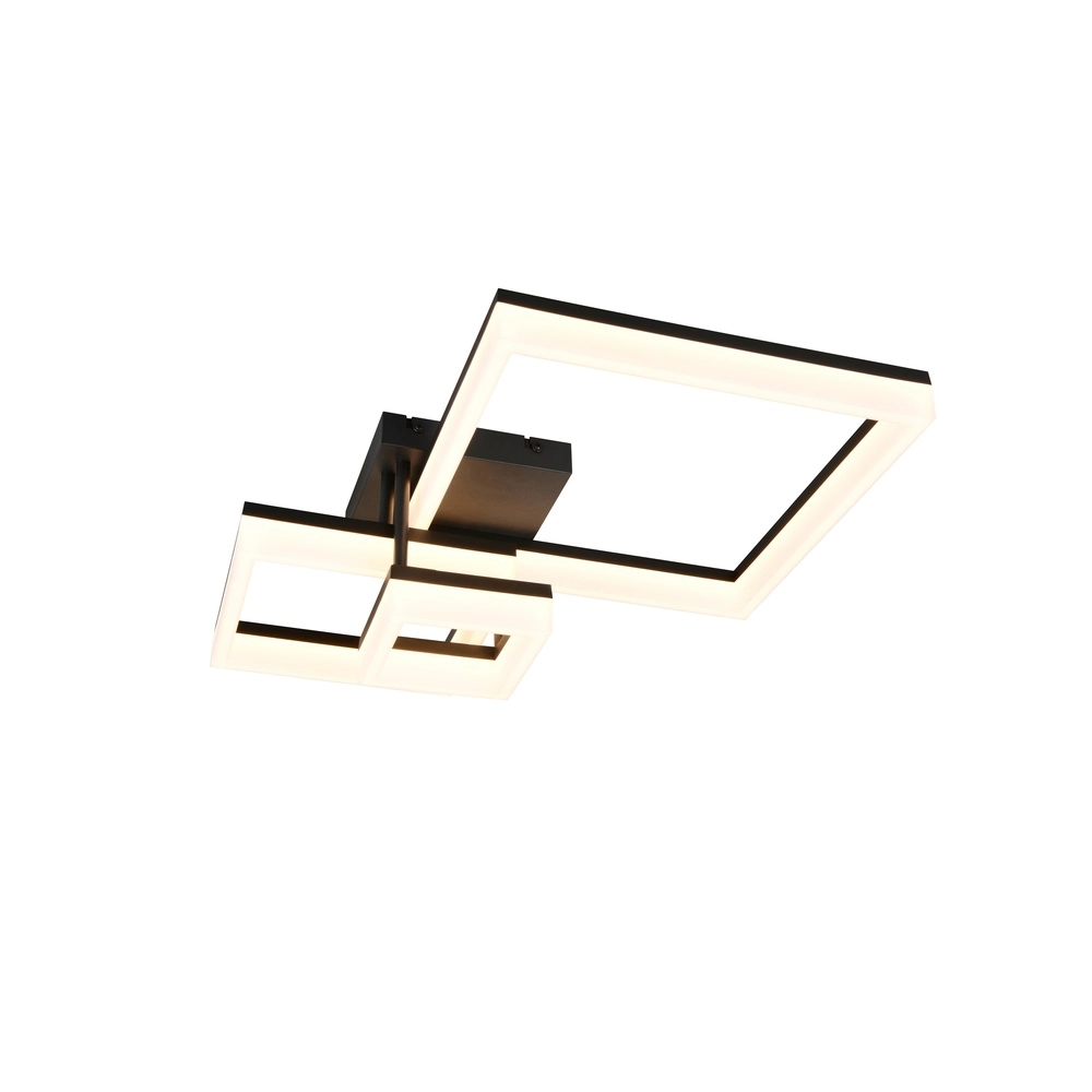 Black ceiling lamp Camino design