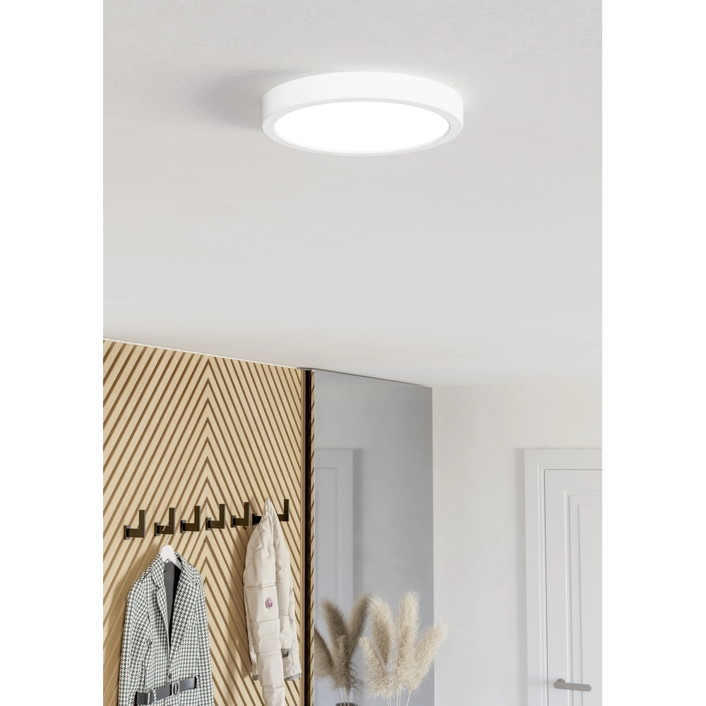 Ceiling light IP44 Fueva 6-Z round - white - Ø 21,1cm Eglo 9008606330546