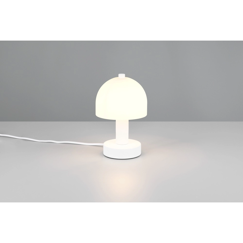 Sleek table lamp Glenn white Trio 4017807613612