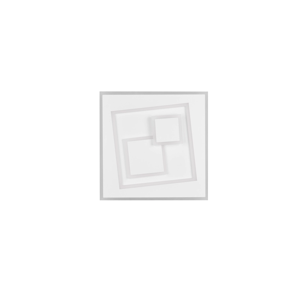 Square lamp Degas Design White Trio 4017807654271