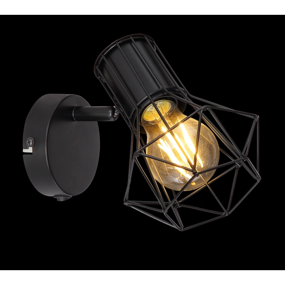 Wall lamp Priska Black Globo 9007371412167