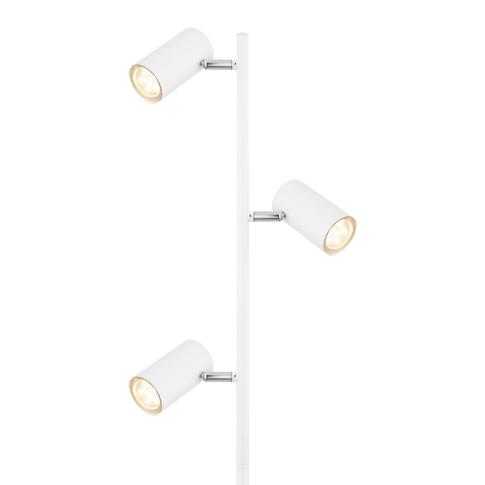Floor lamp 3-lights Robby white Globo 9007371422876