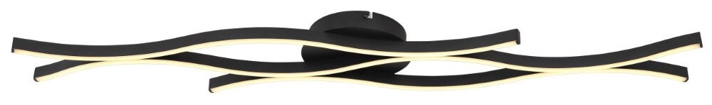 Ceiling lamp Geronimo black Globo 9007371457038