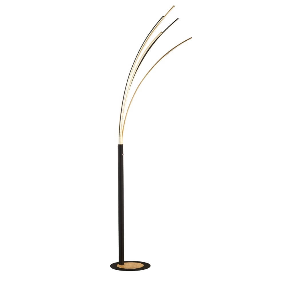 Design arc lamp Ellmau black
