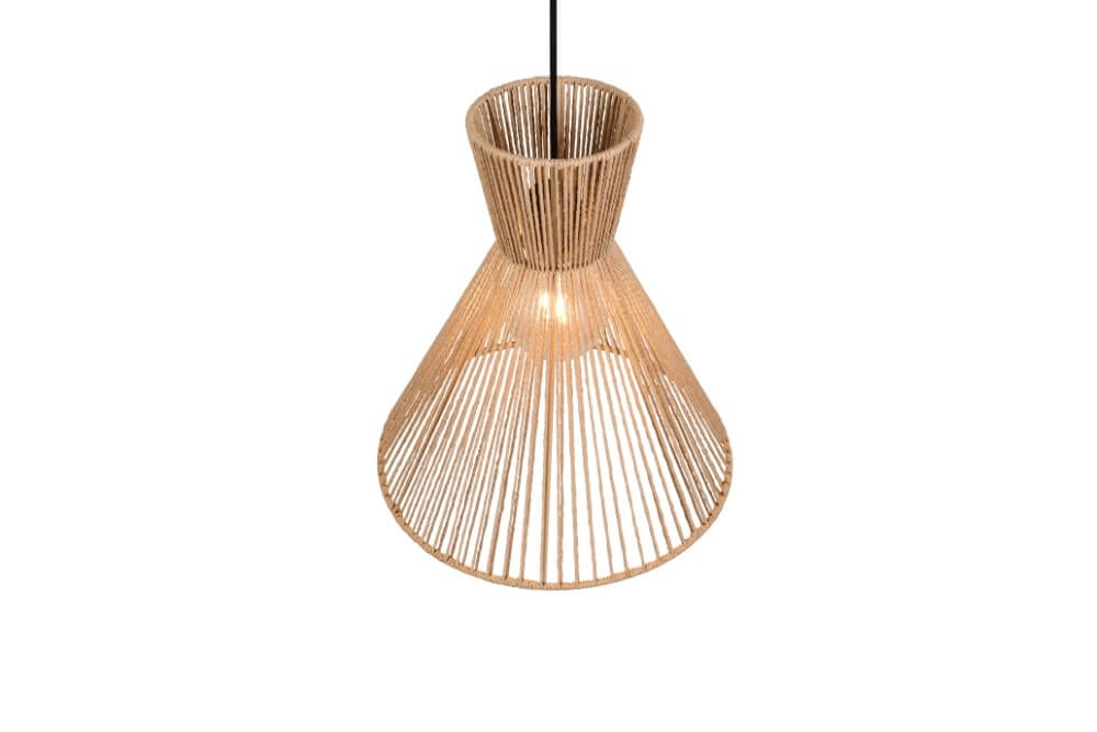 Japandi pendant lamp Rosalie Ø 35cm Trio 4017807637649