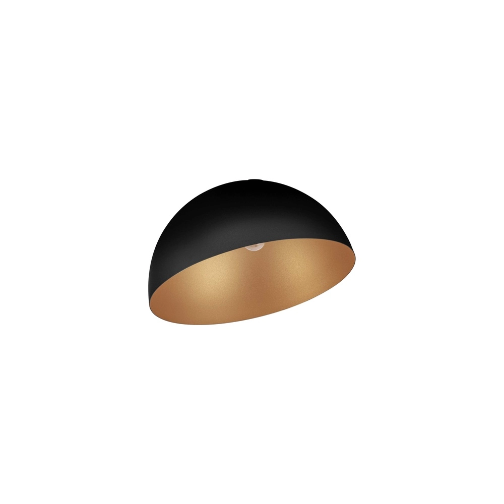 Ceiling lamp Onia black with gold Ø 50cm Lyora 5212017458087