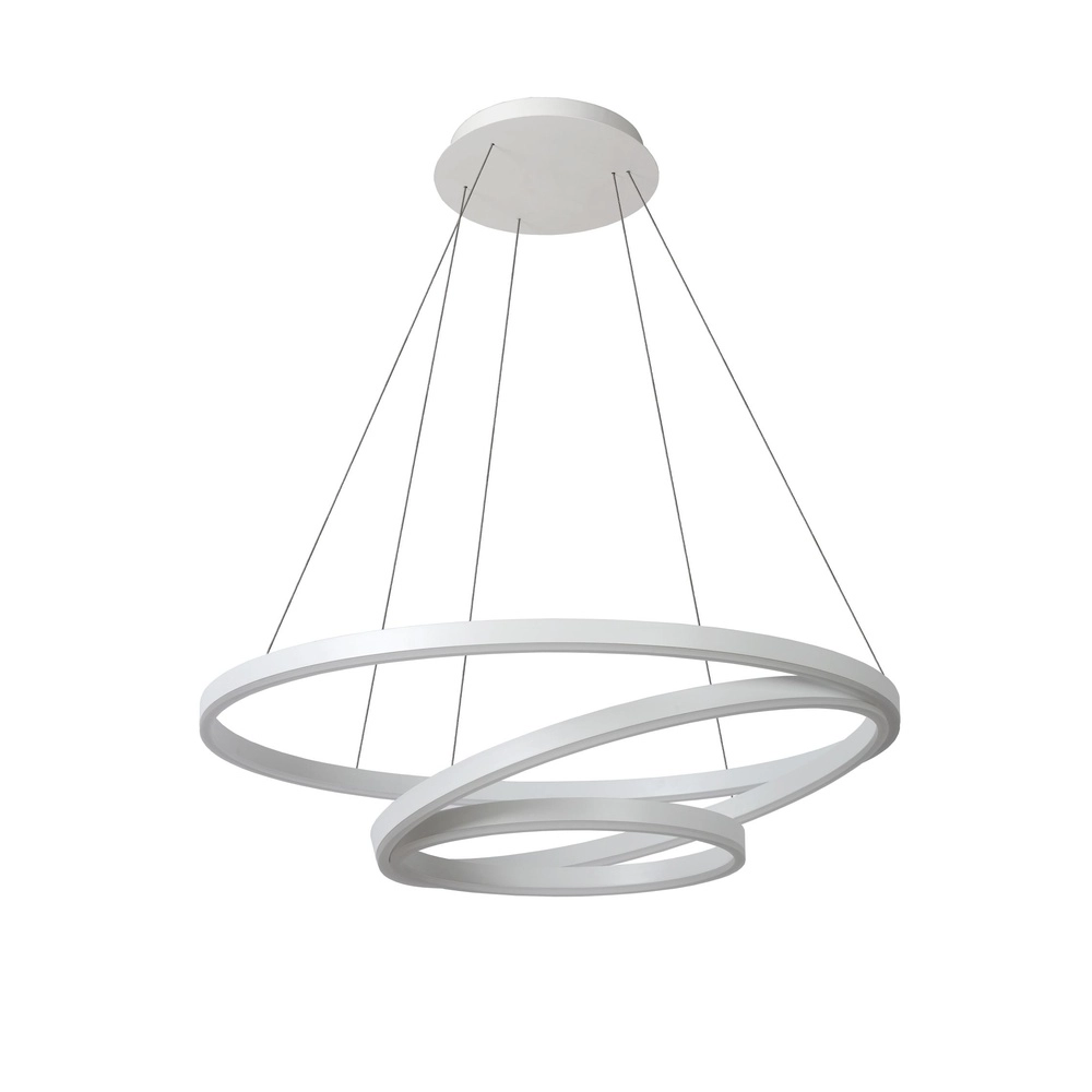 Modern pendant lamp Triniti dimmable white