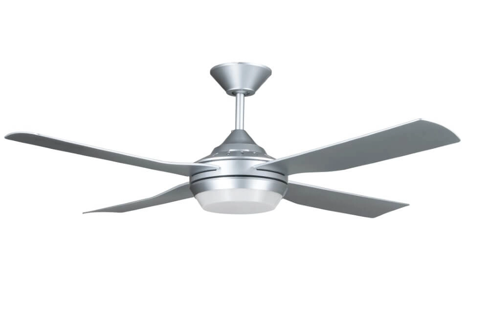 Gray ceiling fan Moonah Ø 132cm