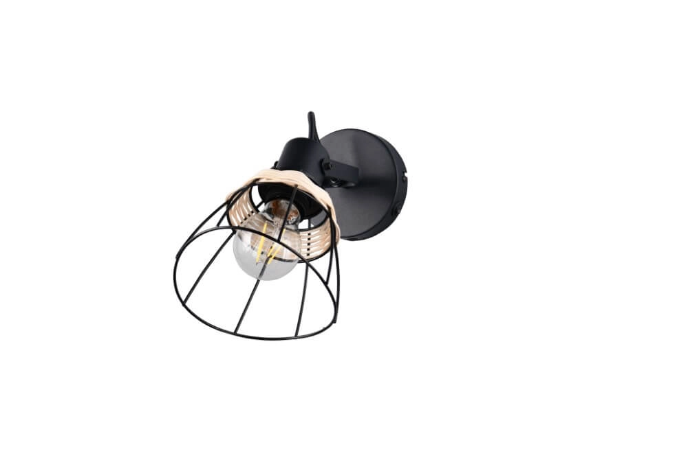 Black wall lamp Jerome design Trio 4017807637694
