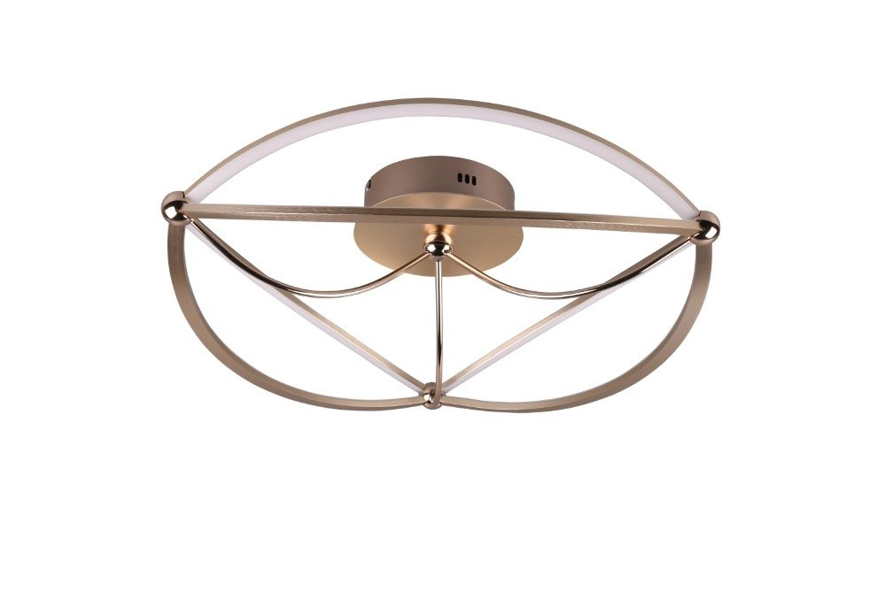 Bronze ceiling lamp Charivari Ø 62cm