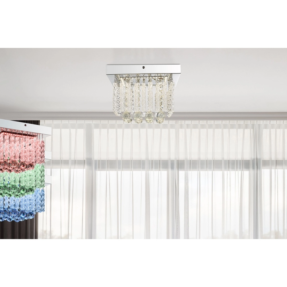 Ceiling lamp Mathilda chrome Globo 9007371337347