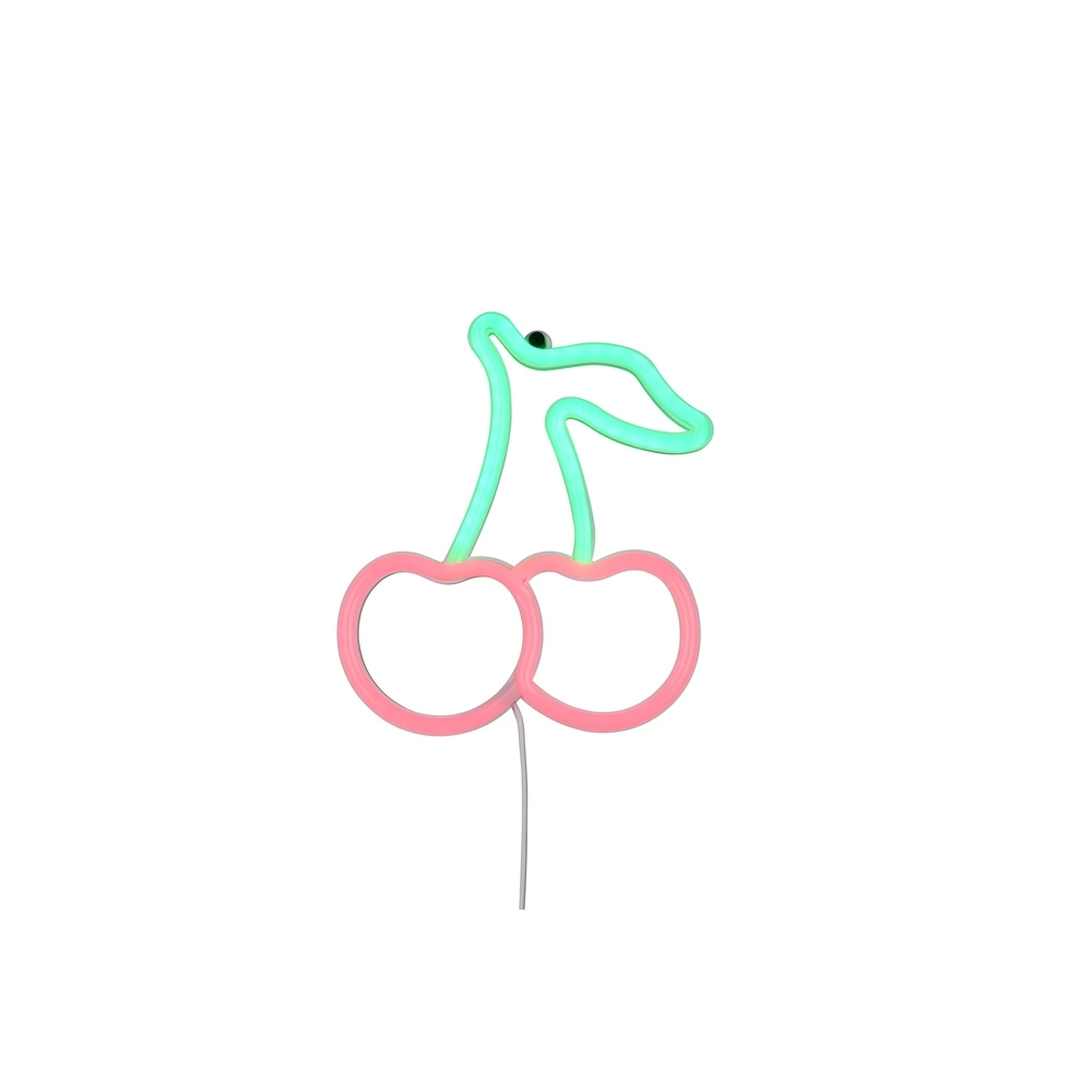 Neon wall lamp Cerise green red Trio 4017807657456