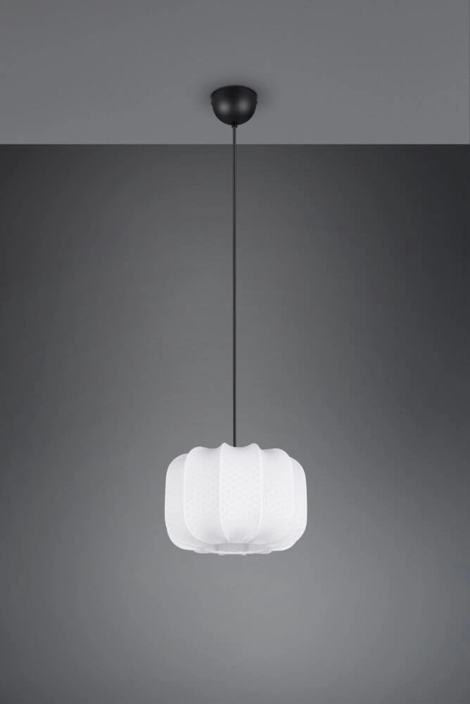 White design pendant lamp Madleine Ø 25cm Trio 4017807637465