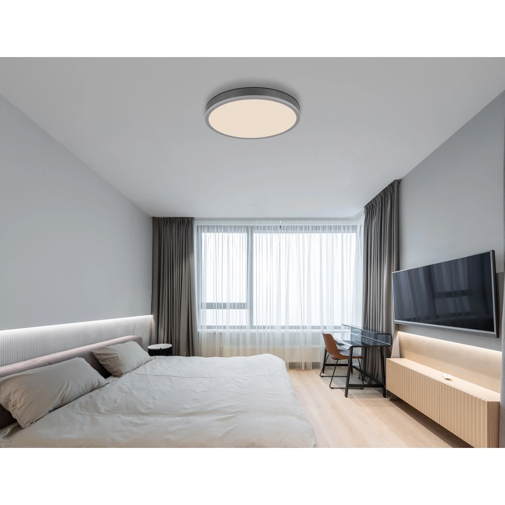 Design ceiling lamp Doro Ø 45cm silver grey Globo 9007371525553