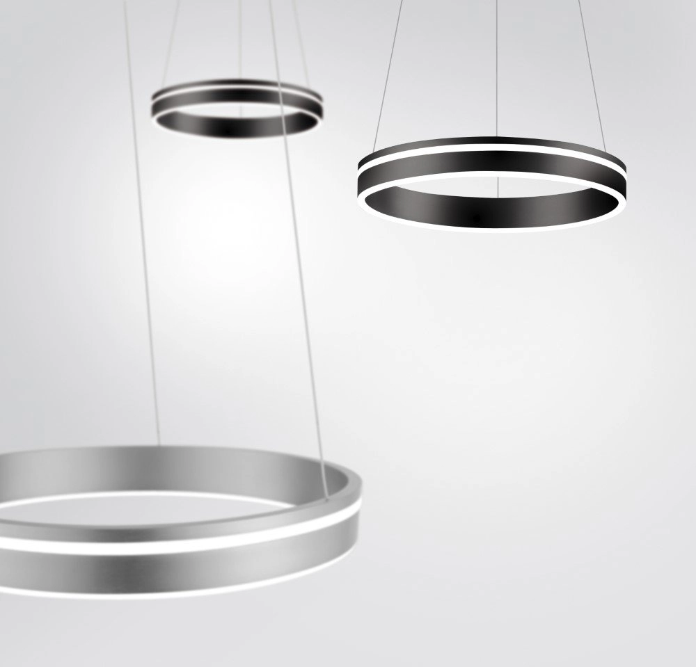 Smart pendant lamp Q-Vito Ø 59cm Paul Neuhaus 4012248336038