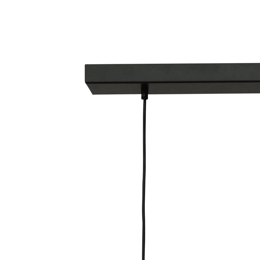Hanging lamp Lazise 5x Ø 20cm black Masterlight 8718121303505