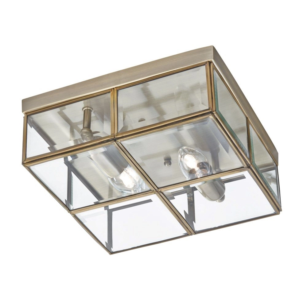 Square ceiling lamp Flush