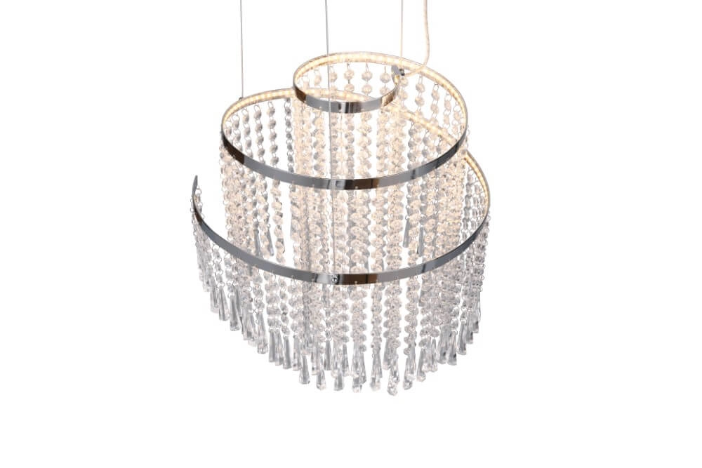Chandelier Pomp Ø 38cm Trio 4017807600179