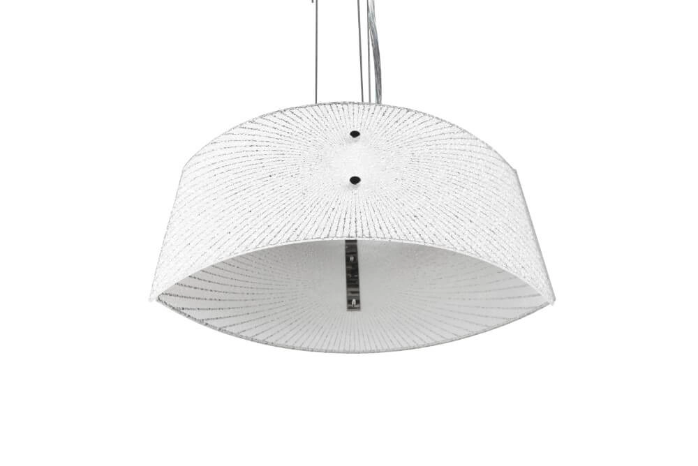 Glass pendant lamp Elisa Trio 4017807522006