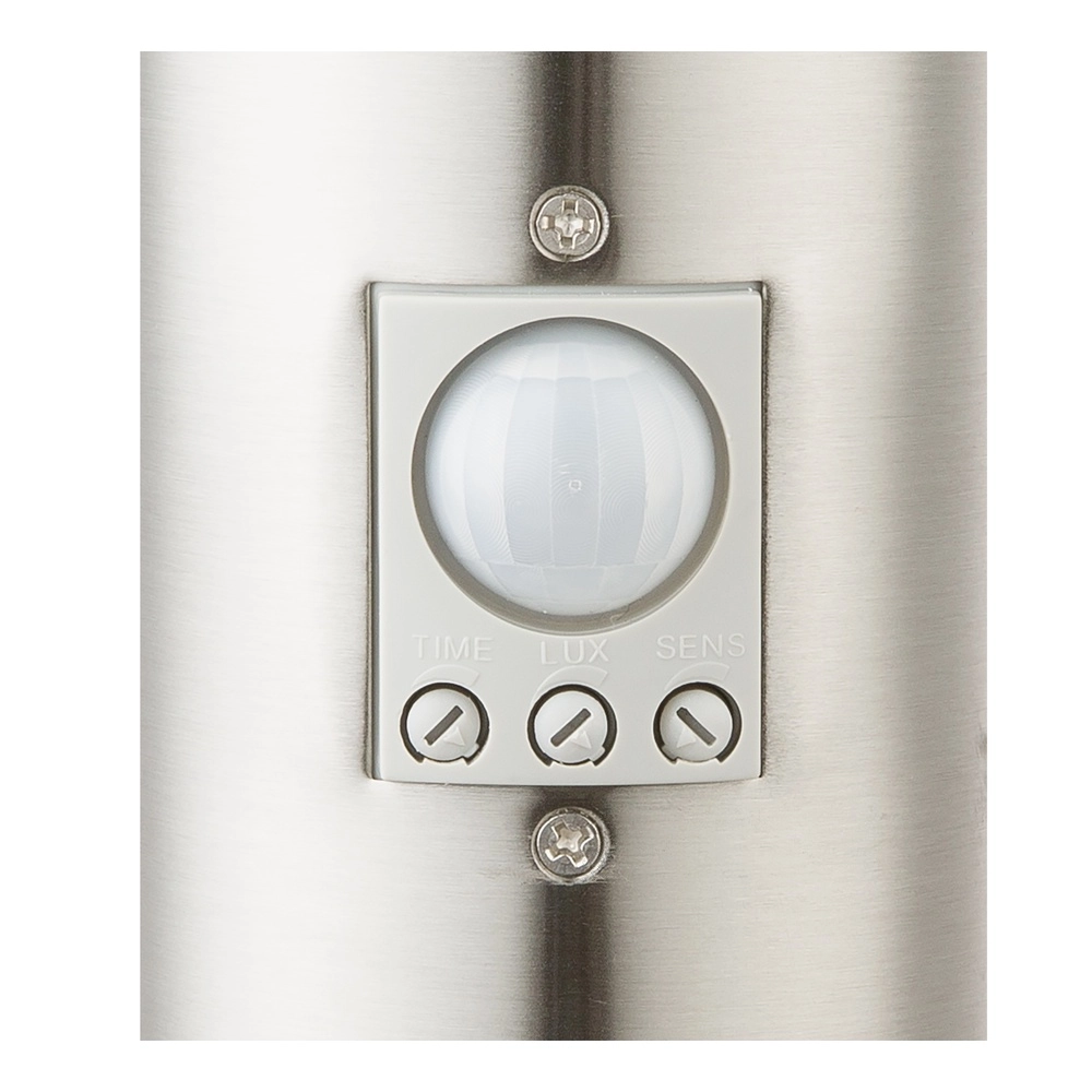 Garden lamp Boston Led Stainless steel with white and sensor Globo 9007371311972