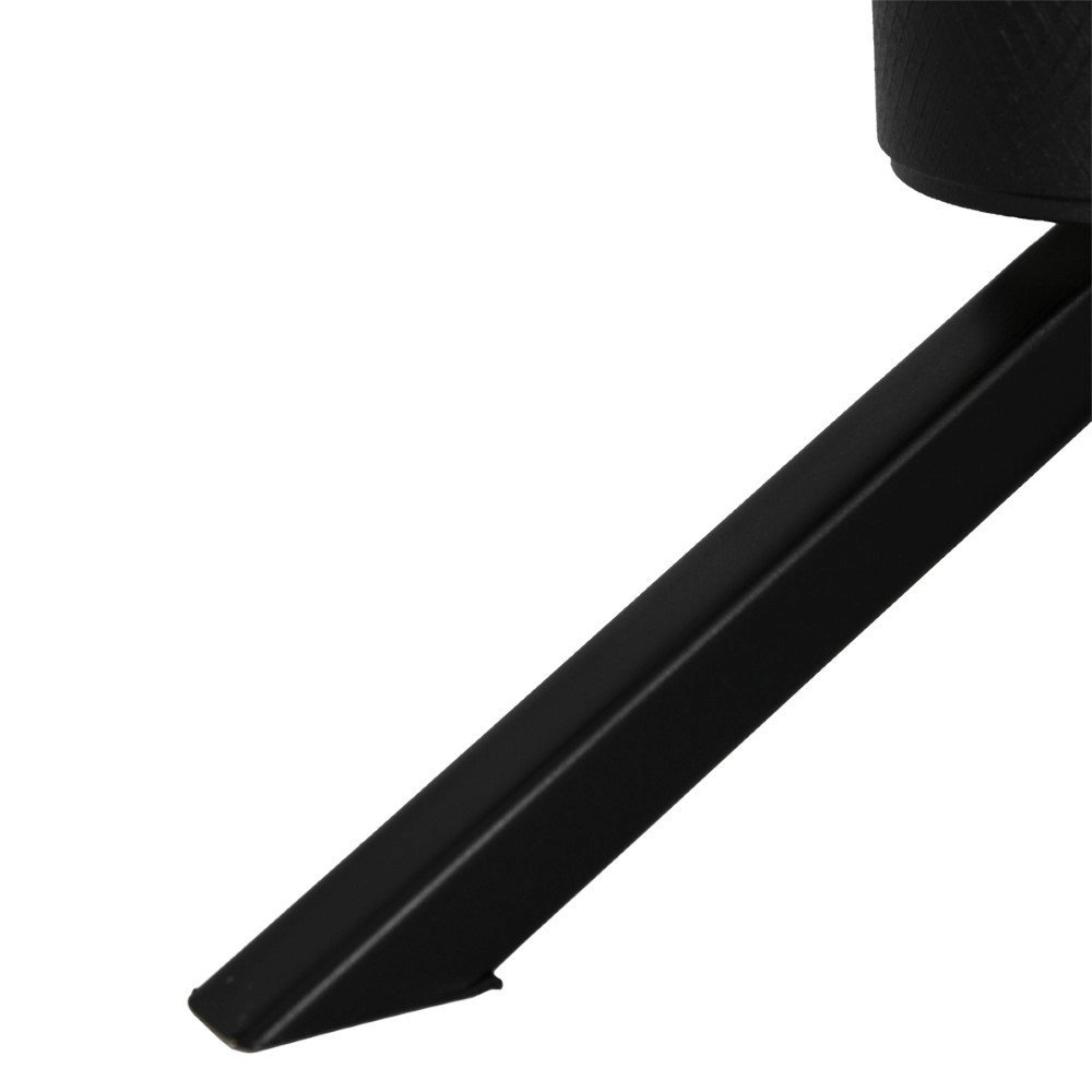 Glass table lamp Reflexion 22cm black with smoke glass Steinhauer 8712746132601