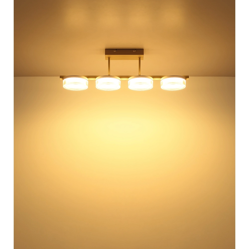 Modern ceiling lamp Zara sand brown 67cm Globo 9007371576067