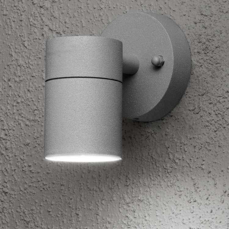 Wall spot Modena Downlight 9cm gray KonstSmide 7318307572308