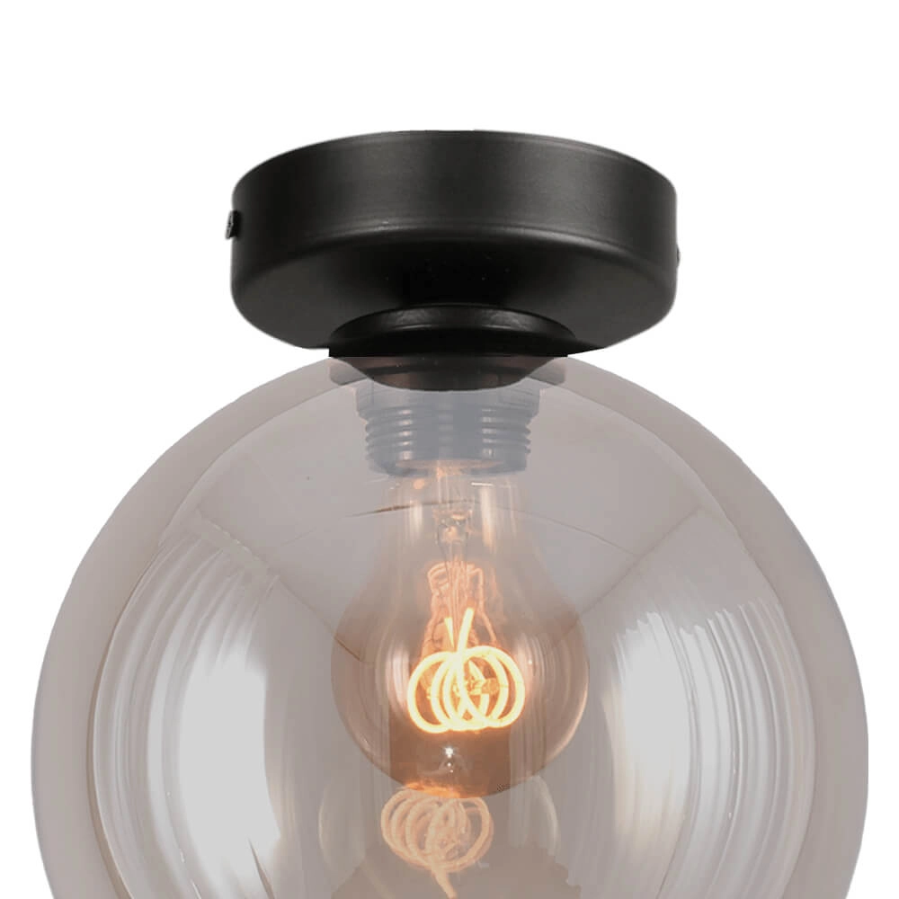 Ceiling light Bella 2 with Ø 20cm gold glass Masterlight 8718121340807
