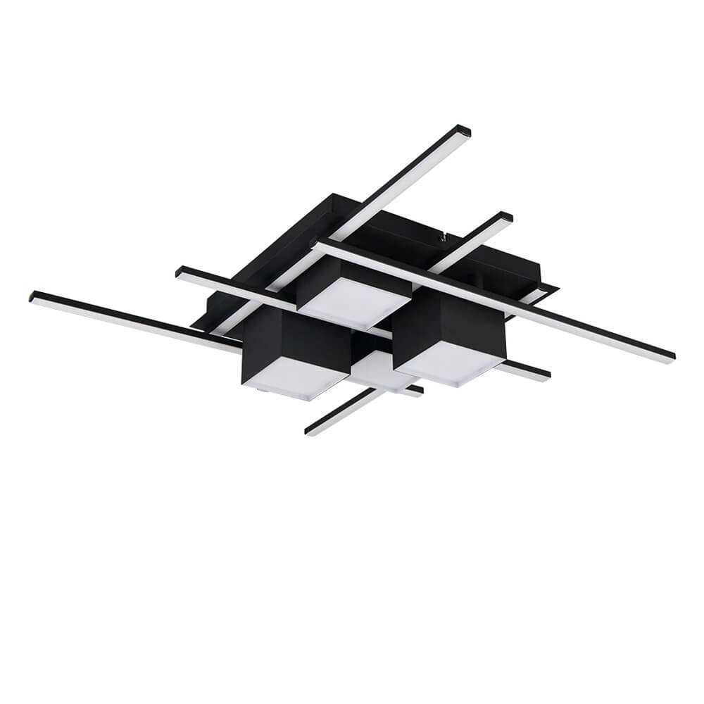 Design ceiling lamp Roger black Trio 4017807640106