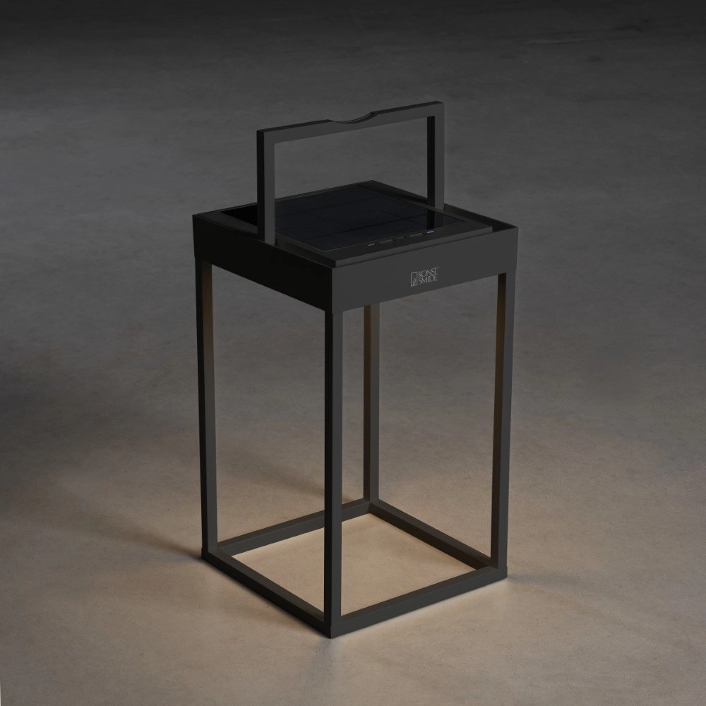 Mobile table lamp Portofino black KonstSmide 7318307815757