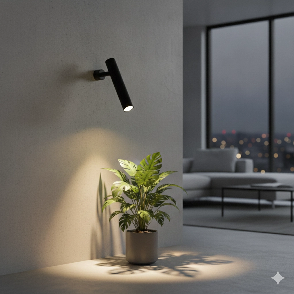Wall lamp Arlo black